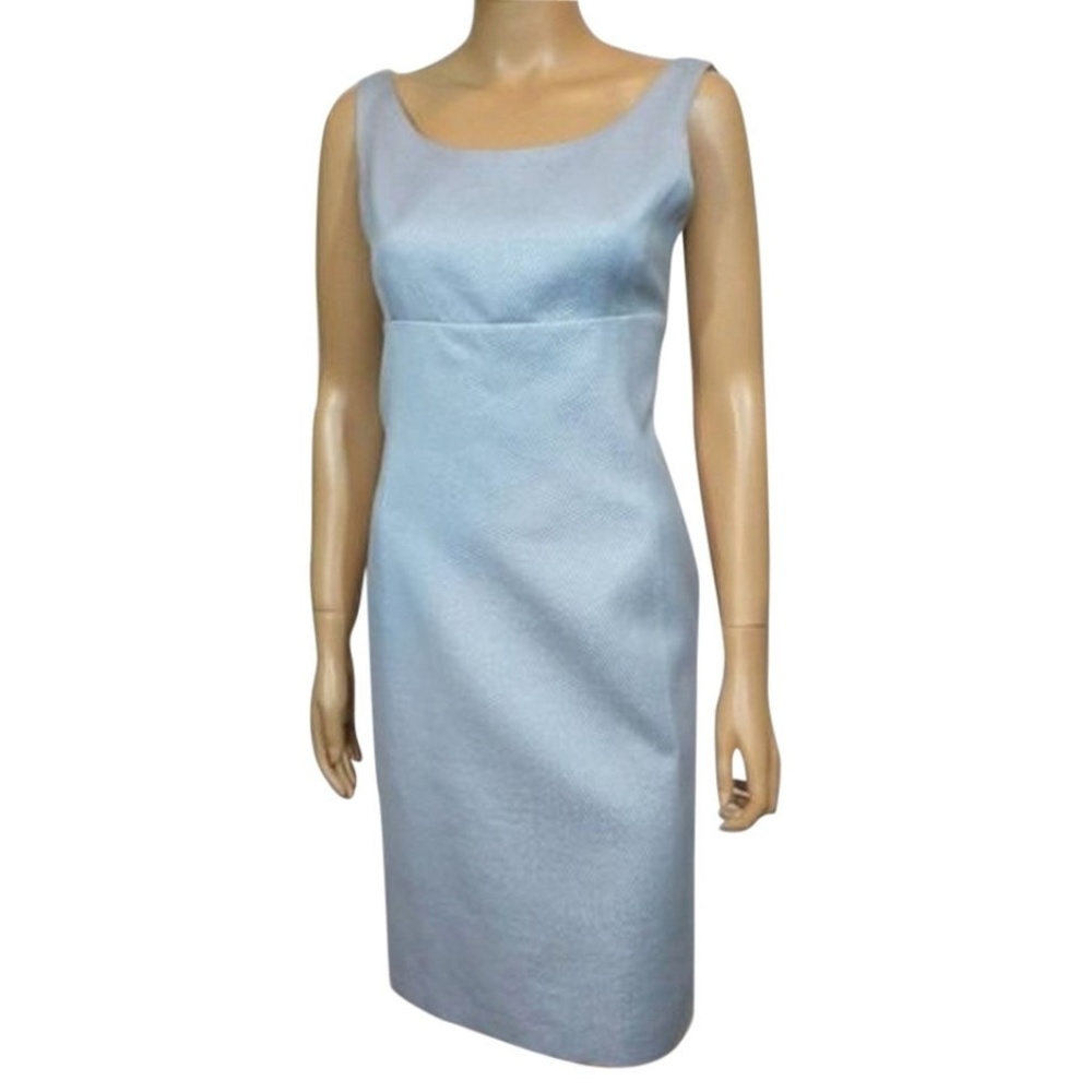 armani collezioni blue dress NEW Damier Front Neck Style_Square Wildy Lace Long Fringe Jacket Length:Regular